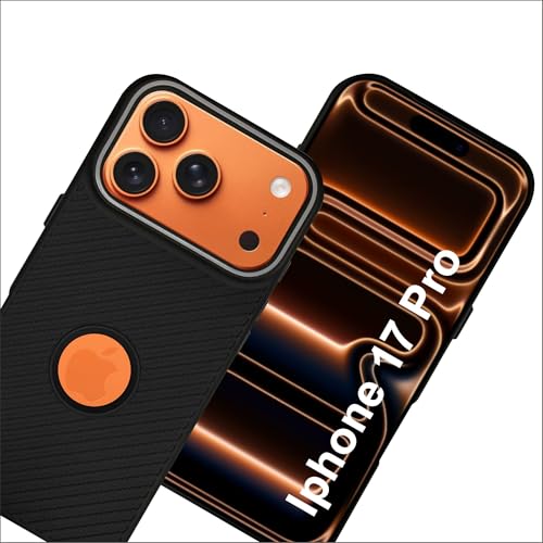 Image of SBMS Back Cover for Apple iPhone 17 Pro Soft Matte Silicone Cover with Slim Fit | (Not Mag-Safe Compatible) | Shockproof | Camera Protection Bumper Case for iPhone 17 Pro (Black)