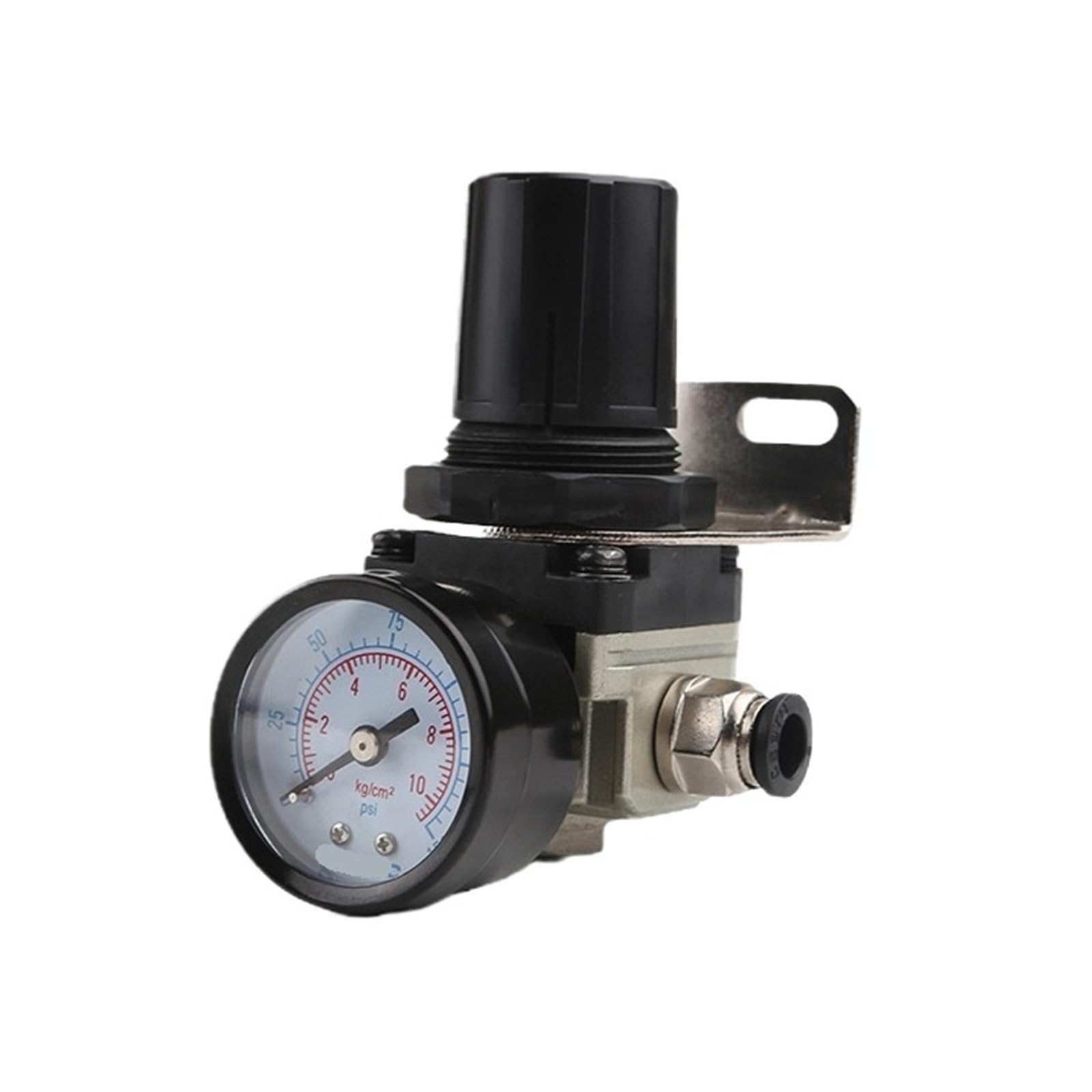 Régulateur de pression AR2000 G1/4 avec raccords 6mm à 12mm pour compresseur d'air