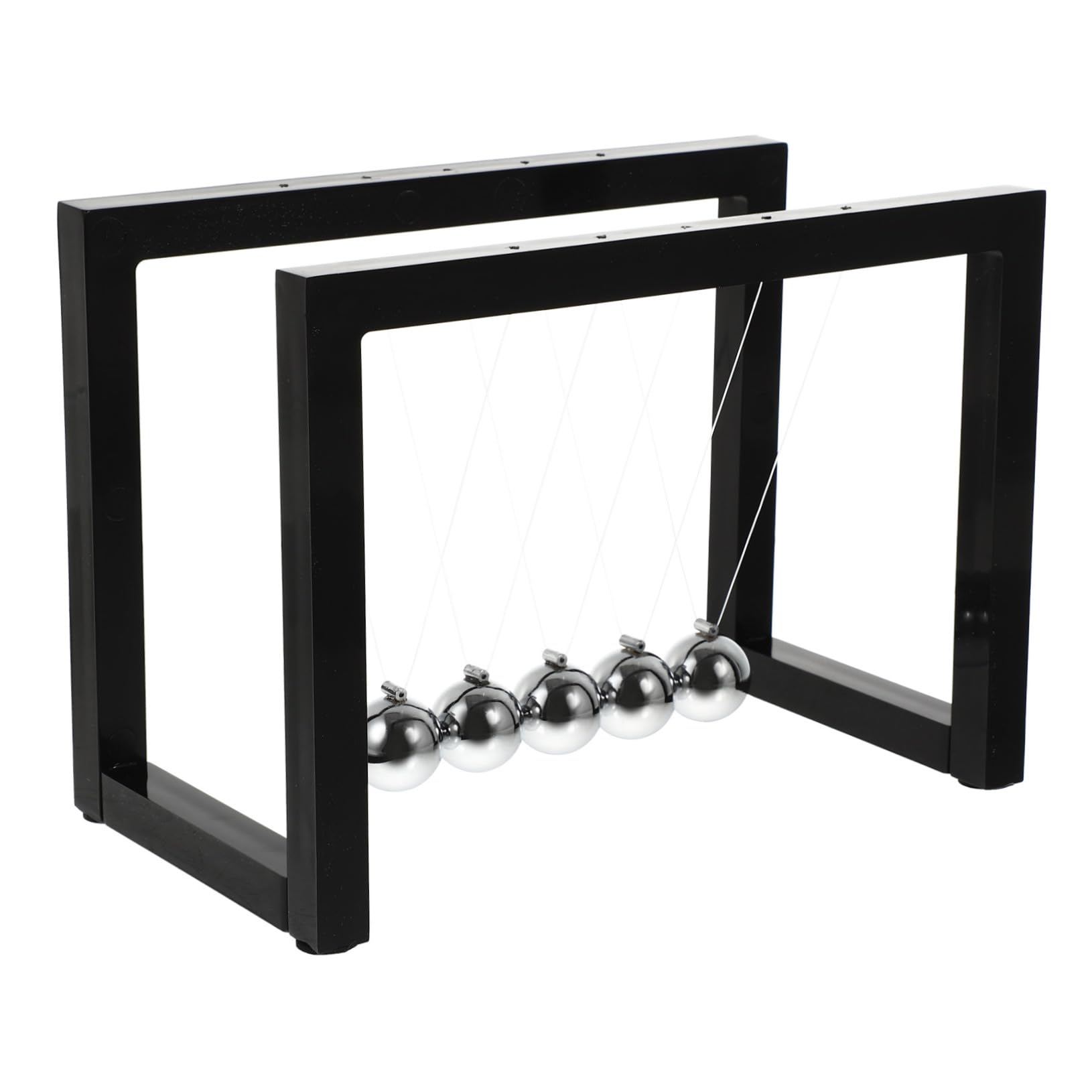 Hemoton Newton Pendulum Balls Science Decor Newton Cradle Acrylic Energy Conservation Ornament