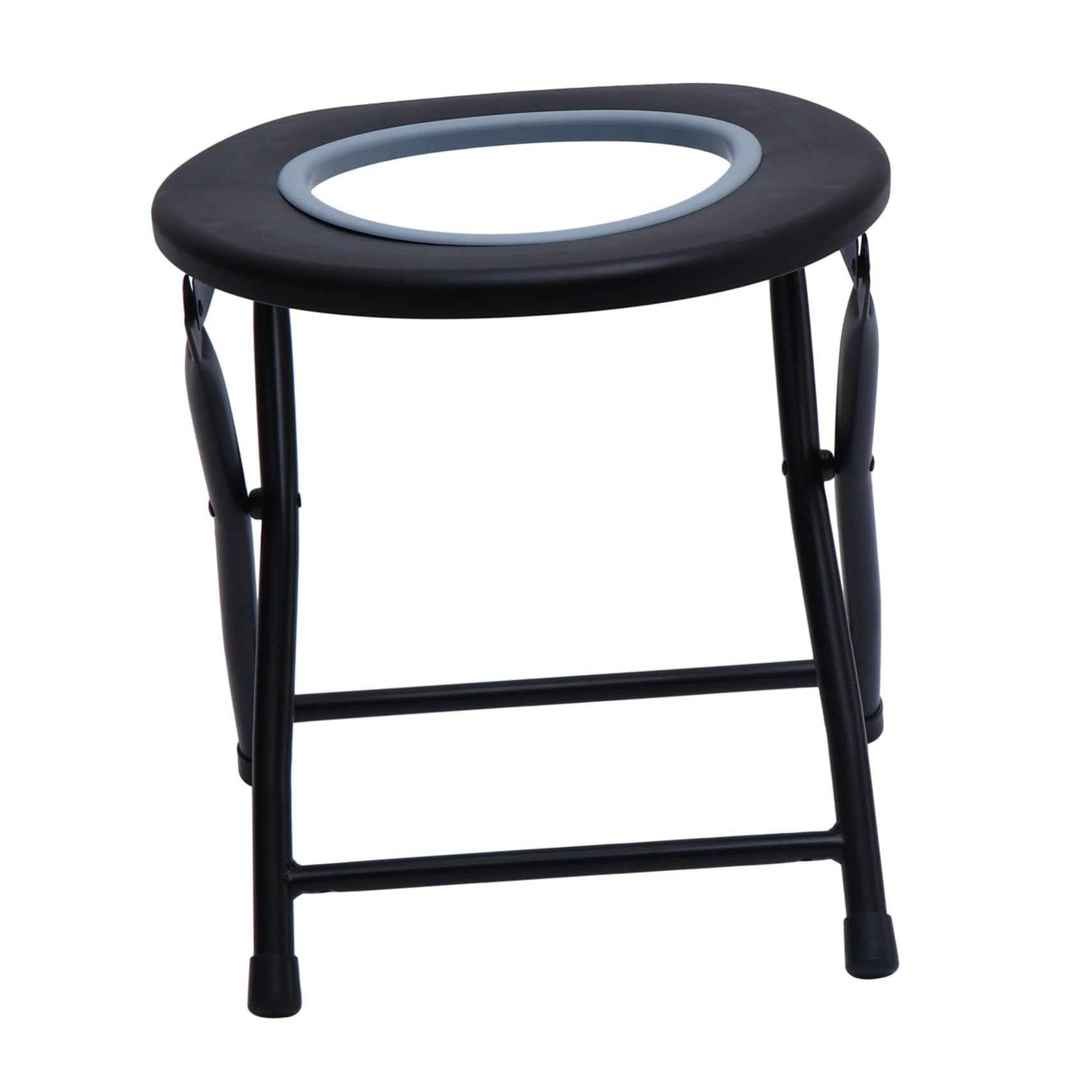 Chaise de toilette pliable portable pour personnes âgées et enceinte