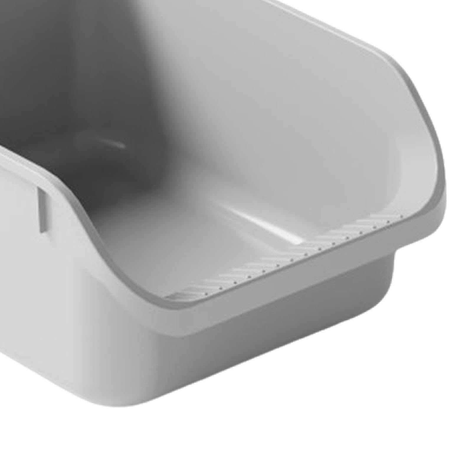 Chatière Portable avec Parois surélevées, Gris