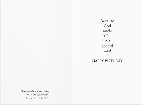 Miniatura 8 de DaySpring - Katygirl Designs - Celebrating You Today - Surtido de 4 diseños con escritura - 12 tarjetas de cumpleaños en caja y sobres (J7442)