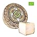Caseificio Val d'Orcia ORGANIC PECORINO Sheep Cheese seasoned in inchgrotta inch Whole wheel 4.0 Lbs. Kg.1.9