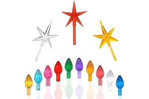 Vivid Christmas Lights for a Captivating Ceramic Tree