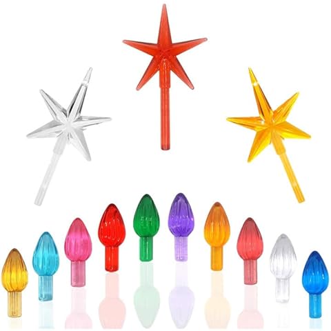 Brightown Ceramic Christmas Tree Bulb Set Cover