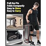 Yoleo Adjustable Weight Bench, 660LB Foldable Workout Bench with Extended Head/Neck Protection/Spine Support for Bench Press, Fast Folding Incline Decline Flat Bench - Image 5