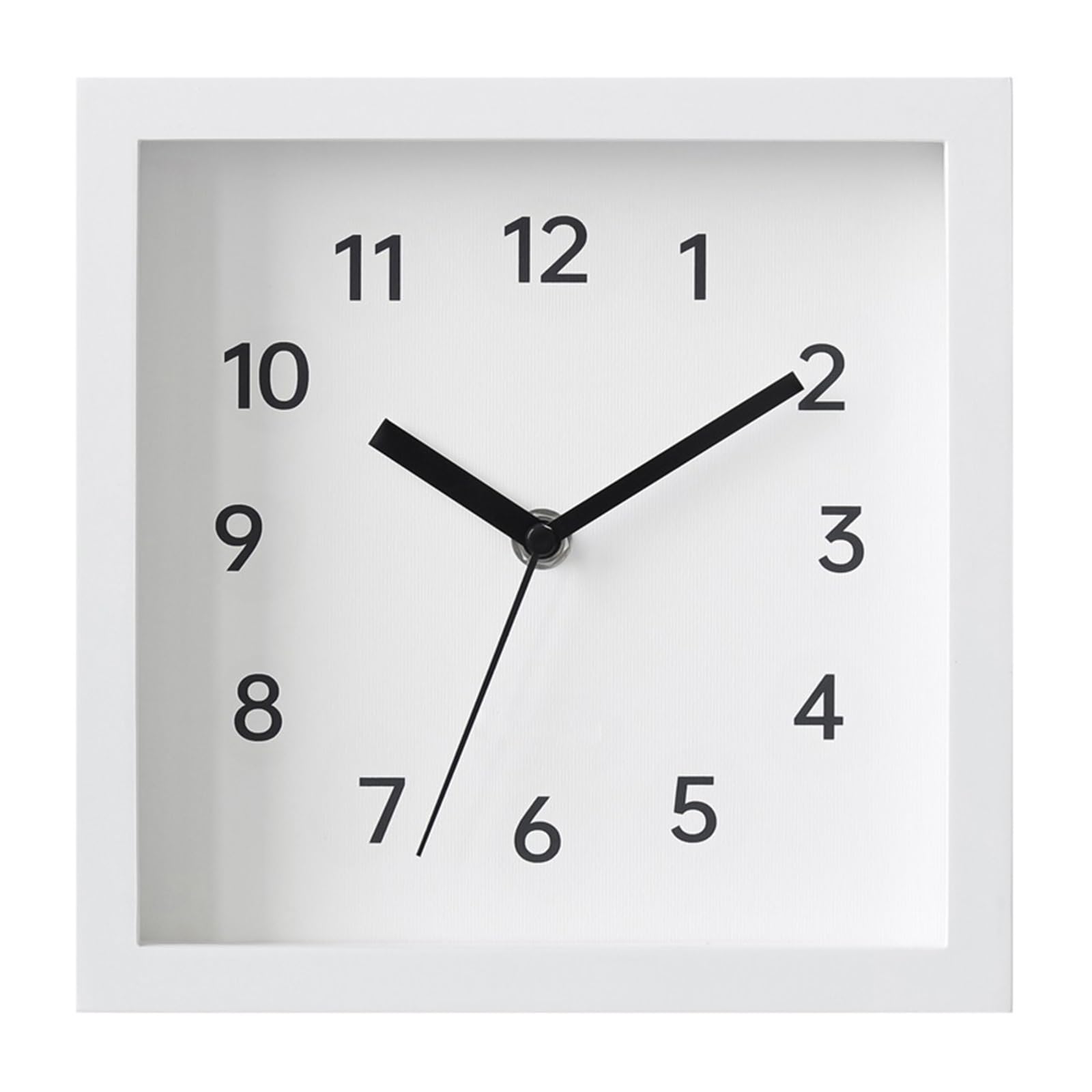 Aioneer Wall Clock Wall Clock For Living Room Silent Operation Battery Powered Practical-White