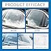 Windshield Ice Melt Spray | 120ML Fast-Acting Glass Freeze Snow Remover Agent | Car Deicing Spray,for SUV RV Sedan Truck Minivan Auto