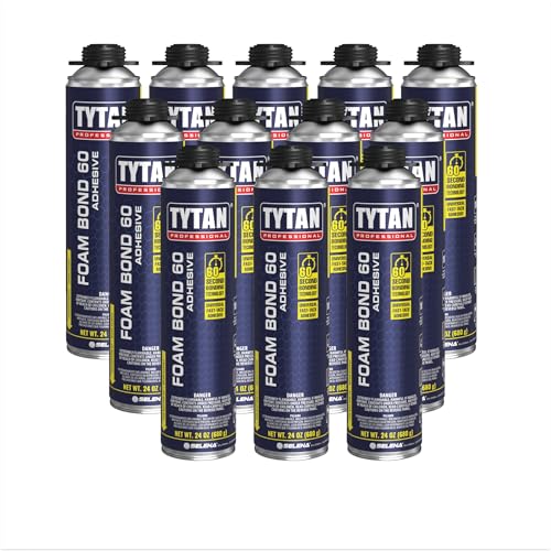 Foam Bond 60 24 oz Polyurethane Adhesive – Fast-Tack, 60-Second Drying, DIY Glue for Foam Panels,...