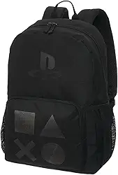 Mochila PlayStation de Costas All Black - Preto