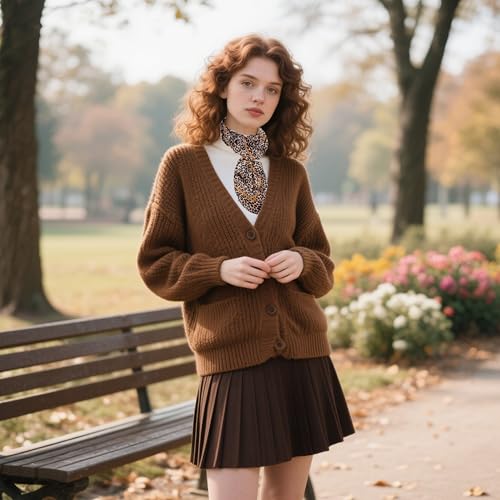 Women-Silky-Leopard-Print-Scarf - Like-Silk-Satin-Square-Scarf for Hair Wrapping Shawl4