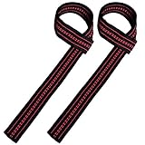 Literal Savage Cotton Lifting Straps (Pair) for Weightlifting, Bodybuilding, Powerlifting & Fitness...