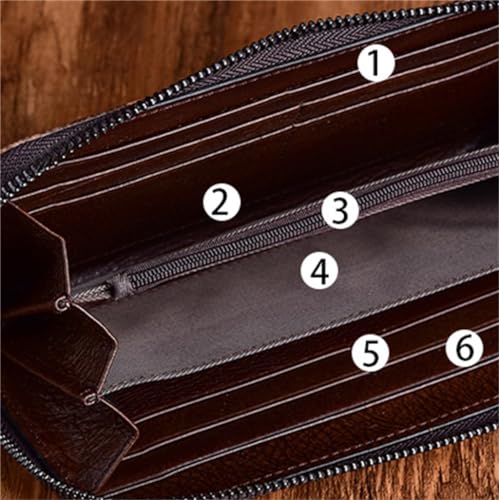 Women's Medium Long Multi-Card Zip Clutch Purse Wallet Money Clip3