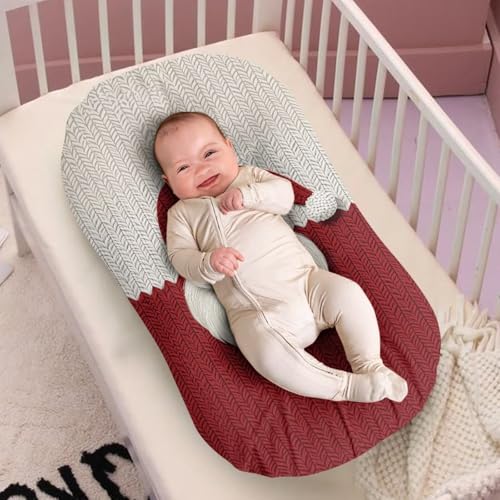 Image of ZOUTAIRONG Christmas Bassinet Sheet Set Snug Fitted Cradle Fitted Sheets for Bassinet Pads /Mattress for Boys Girls Unisex Ultra Soft Breathable, Santa Claus
