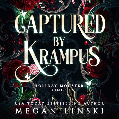 Captured by Krampus Audiolivro Por Megan Linski capa