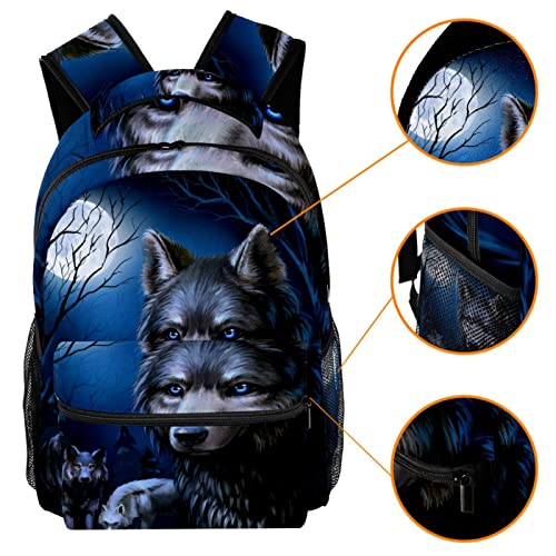 Sac à dos loup ergonomique et étanche pour les cours et trajets