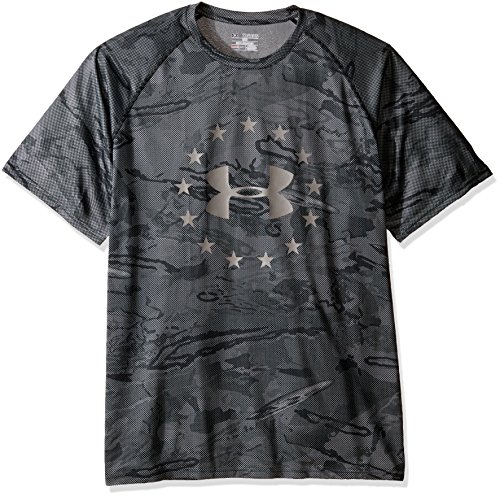 T-Shirt Under Armour Freedom Reaper Tech Homme noir vêtement sport