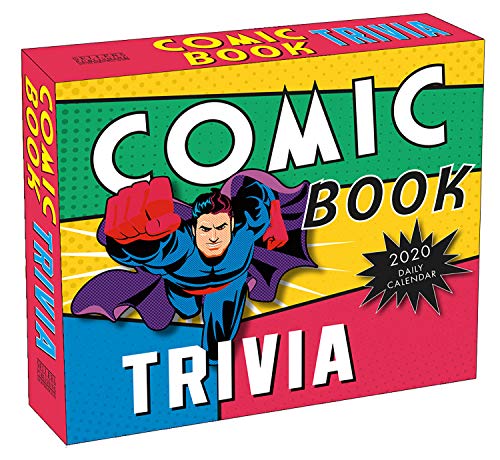 Comic Book Trivia 2020 Day-to-Day Boxed Calendar