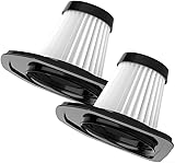 Replacement Vacuum Filter for Handheld Vacuum Cleaner, Reusable Vacuum, Washable Vacuum Filter Spare Parts for VL189 Cordless Vacuum Cleaner Accessories(2 PACK)