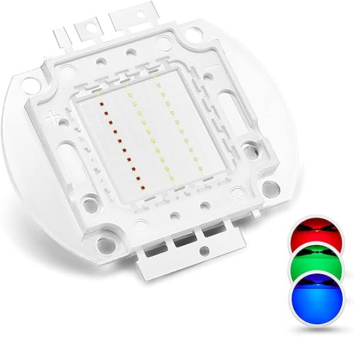Vista 48 de CHANZON Chip LED de alta potencia 30 W infrarrojo (IR 850 nm/entrada 900 mA/DC 14 V - 16 V/30 vatios) SMD COB luz emisor diodo componentes 30 W N)