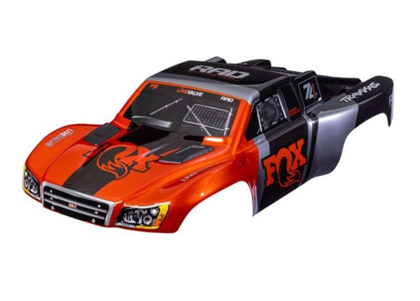 Amazon.com: Traxxas Fox Slash VXL Clipless Body : Toys & Games