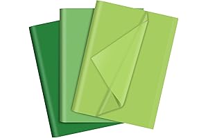 Sadaunbe Green Tissue Paper Sheets for Multiple Purposes
