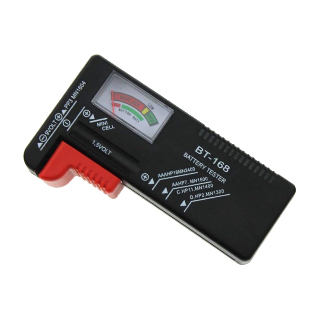 DOITOOL Voltage Meter Battery Gauge for Aa AAA 9v Portable Battery Tester Easy-to-Read Pointer-image-8