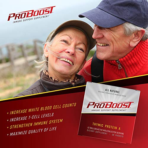 Proboost, Thymic Protein A (Tpa), 30 Packets With 4 Mcg Tpa/Packet - All Natural, Non-Gmo, Unflavored Dietary Supplement With Fast Sublingual Dissolve Time - Daily Immune Support Supplement By Genicel, Inc. #TOP5