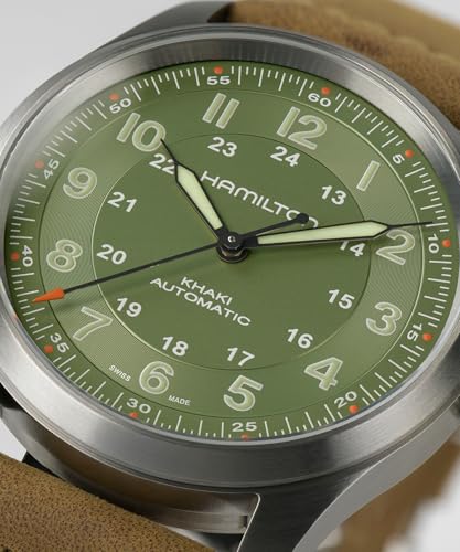Image of Hamilton Khaki Field Titanium Automatic Men's Watch, 38mm Titanium Case