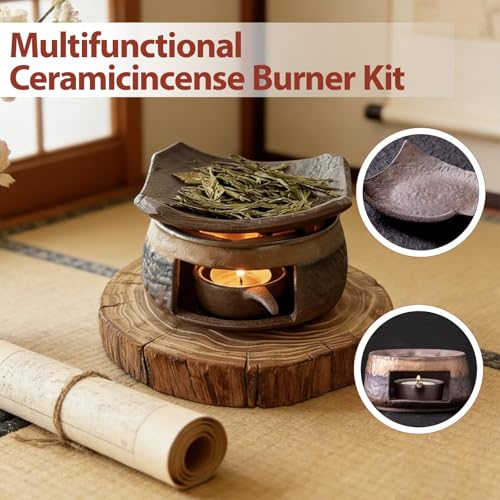 Diffuseur de parfum en céramique pour méditation et yoga - 3