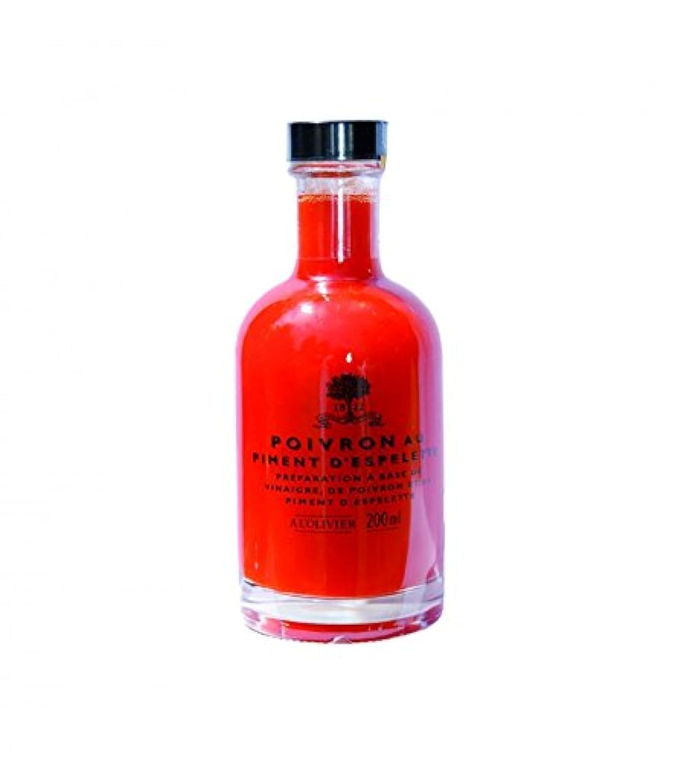 Vinaigre pulpe poivron & Piment d'Espelette, A L'OLIVIER