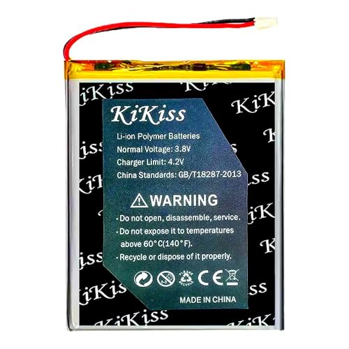 Energy-Efficient 2600mah Battery Compatible for Cowon D2 2GB, D2 4GB, D2 8GB, D2 Plus 16gb,0-Cycle Li-ion Polymer,Replacement Mp3 Player Battery with Tool Kits