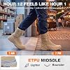 Botas tácticas de trabajo militares NINGO para hombre, punta blanda, 8 pulgadas, livianas | Botas de combate cómodas resistentes al agua para todo el día, botas antideslizantes de punta blanda para trabajo exterior, almacén, senderismo 6