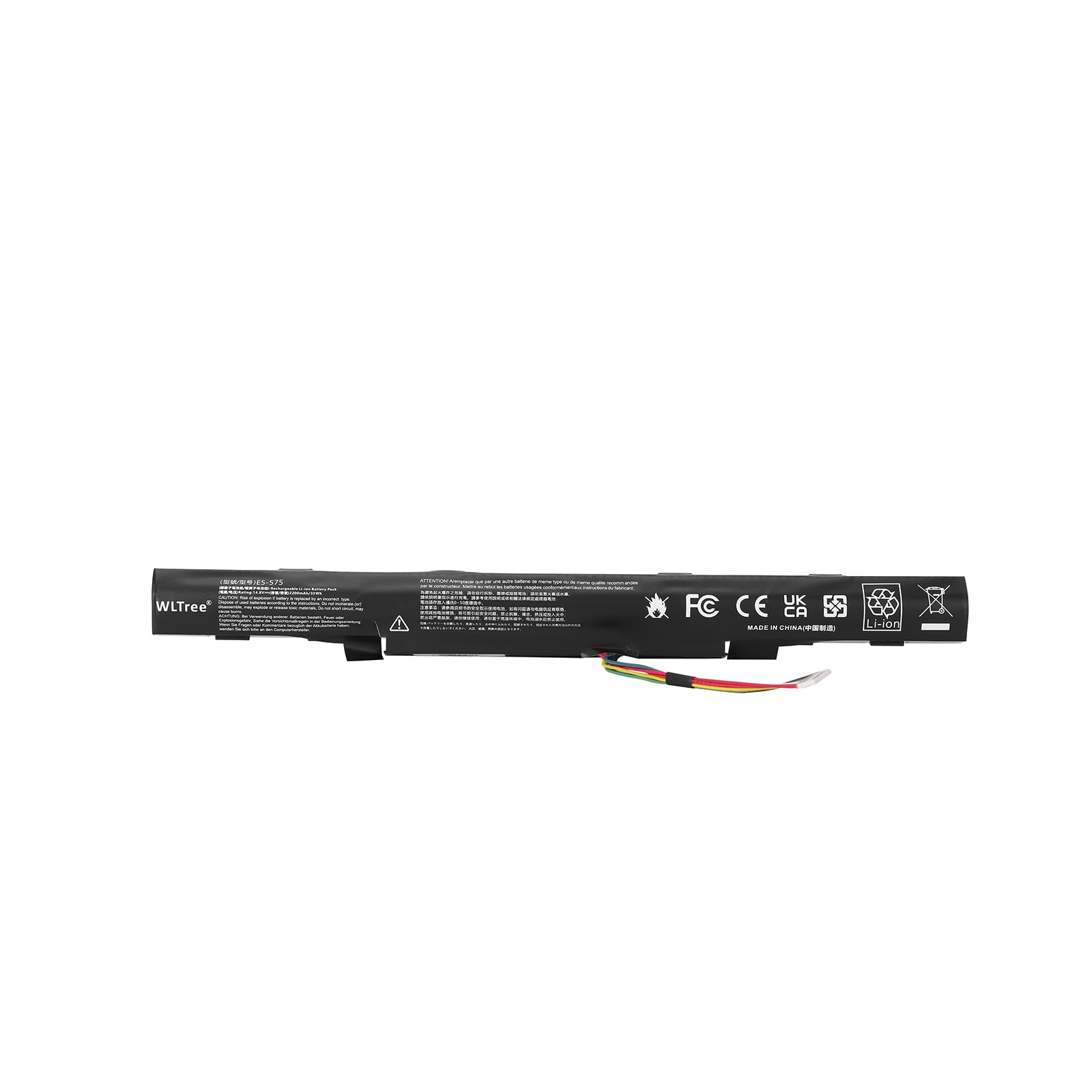 Batteria AS16A5K AS16A7K AS16A8K per Portatile Acer Aspire E15 E5-575 E5-575G E5-575T E5-575TG E5-553 E5-553G F15 F5-573 F5-573G F5-573G-52M7 F5-573G-574E E17 E5-774 E5-774G E5-575T Battery