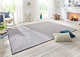 BT Carpet Wolly Alfombra, Polipropileno, Gris, 140.0 X 100.0 X 0.12 cm