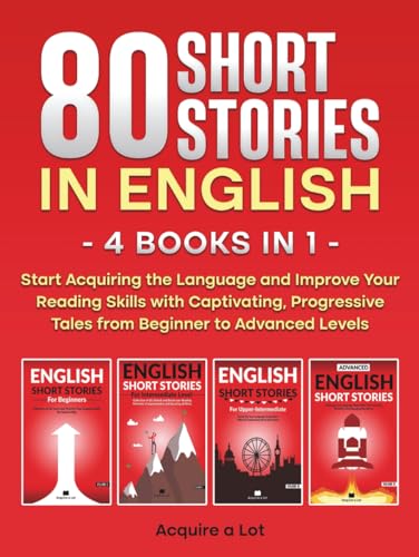 80 Short Stories in English - 4 Books in 1: