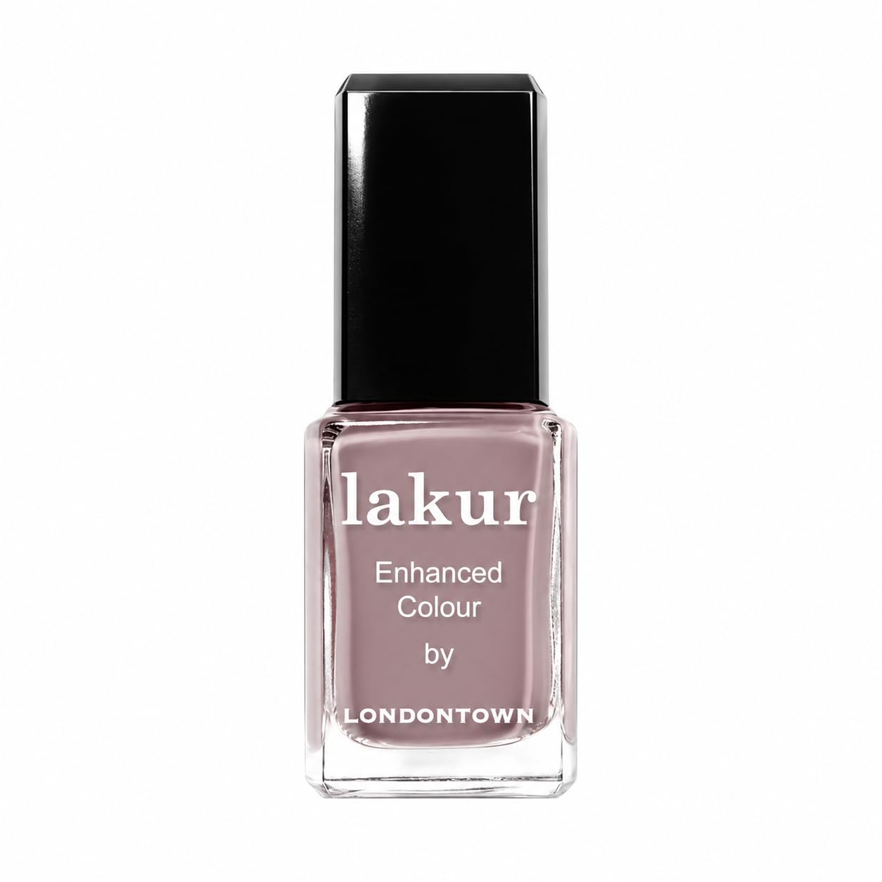 LONDONTOWN lakur Nail Polish - Chip-Resistant, Non-Toxic, Conditions & Hydrates Nails | Glossy Warm Brown, Do Not Disturb Creme, 11.8ml