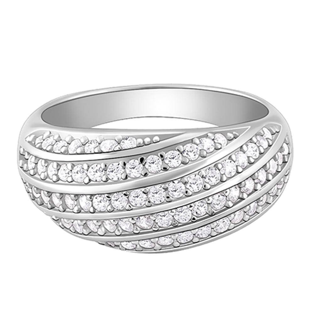 GIVA 925 Silver Spired Dome Ring,Fixed Size,Indian - 12 | Gifts for Women and Girls | With Certificate of Authenticity and 925 Stamp | 6 Months Warranty* (B0CY2QR4G9) Amazon Price History, Amazon Price Tracker
