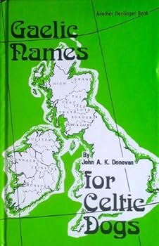 Hardcover Gaelic Names for Celtic Dogs Book