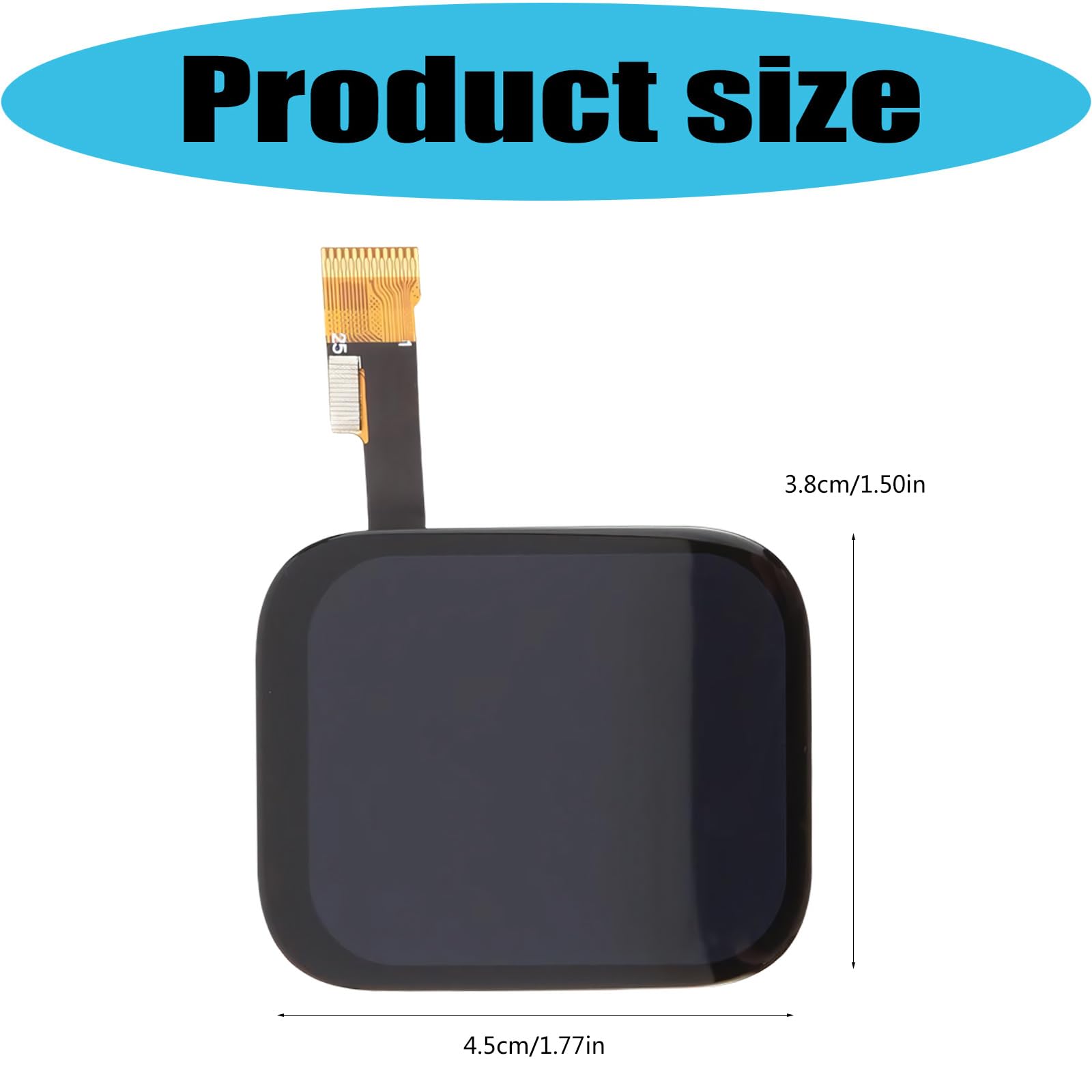 Sostituzione Touch Screen LCD Trasparente, smartwatch Bip 5 | Antiurto con gruppo touch LCD antigraffio, resistenza agli effetti, leggibilità all ' aperto, stile attivo
