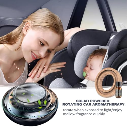 Difusor de fragrâncias para carro | Removedor de odor de automóvel com suporte de aroma movido a ene