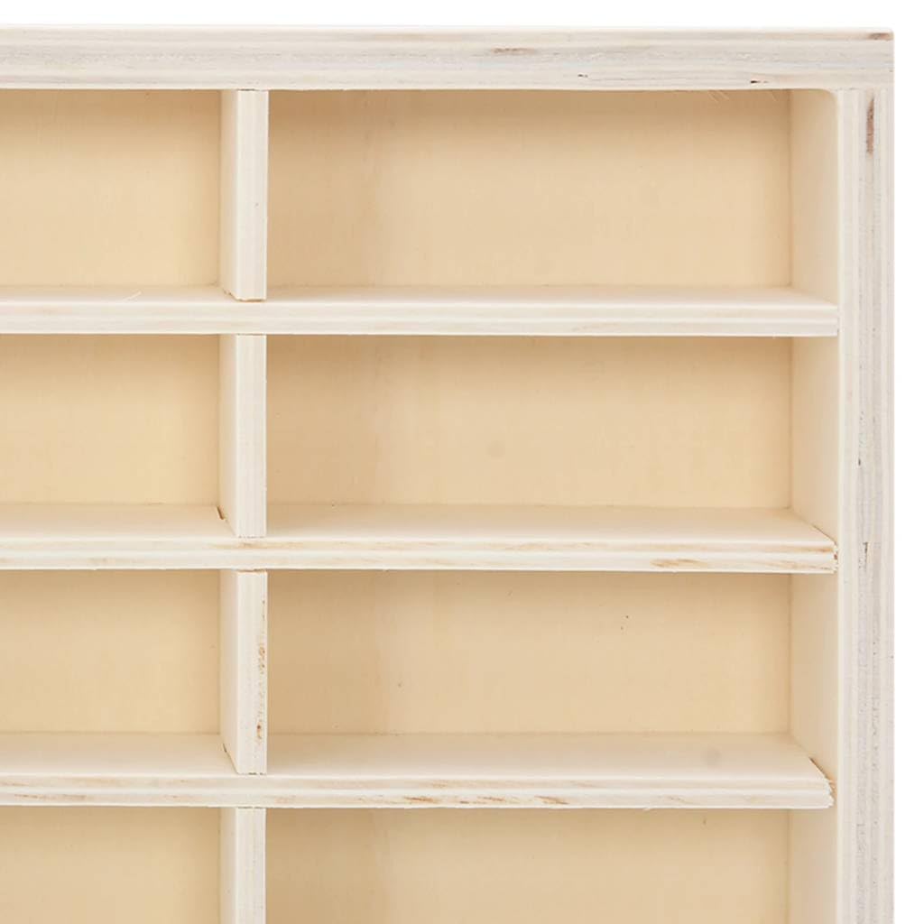 vidaXL Vetrina da Collezione in Legno con 60 Scomparti 60x4,5x40,5cm