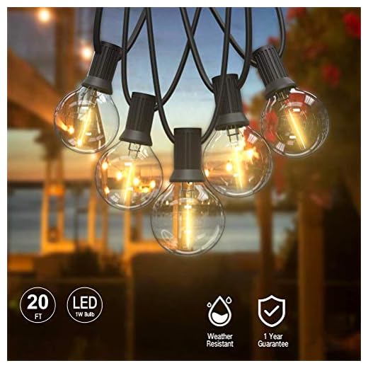 WBTY Fairy Lights, batteridriven utomhus LED-ljusslingor USB LED väderbeständiga glödlampor ljusslinga varmt vitt för fest jul halloween balkong trädgård gård dekoration