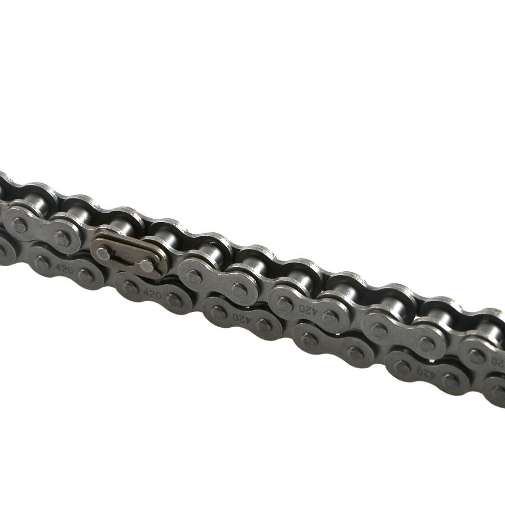 cad. Juego de tensor y ajustador cadena for minimotos CT200U, CT200U-EX, BT200inkX, Baja Warrior, MB200, Massimo Predato, 420-90 L .(420-90L)