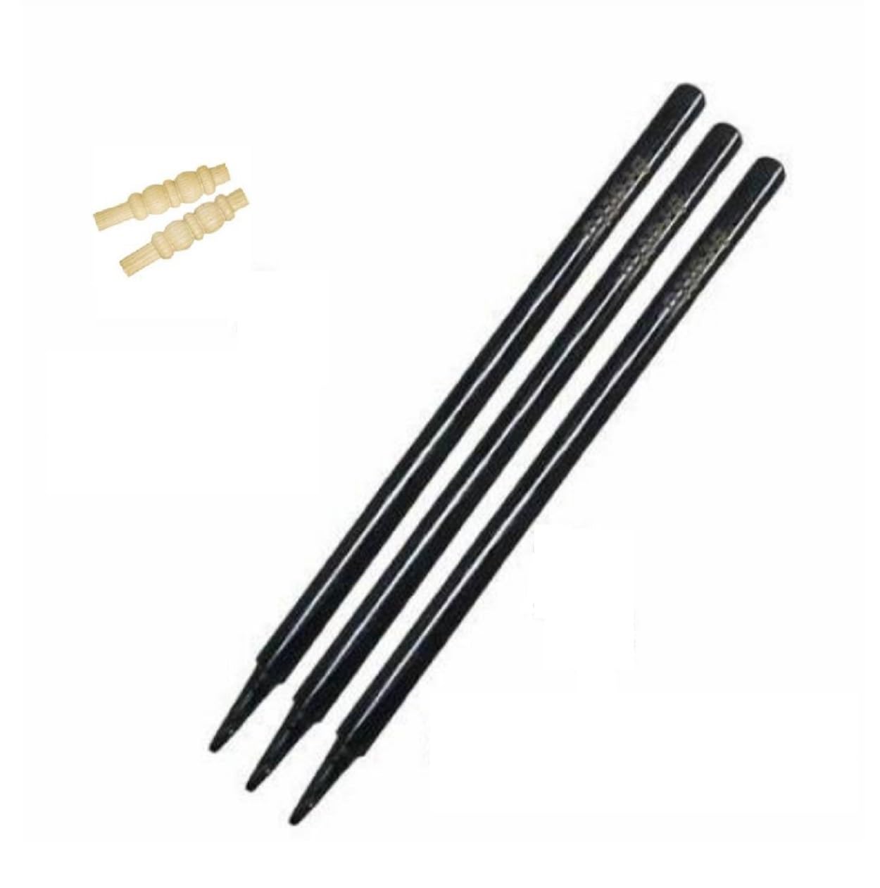 SBJ Cricket Stumps with Stand Cricket Kit Plastic Wickets for Cricket Standard Wickets for Cricket Ground, Match, Tournament Stump with Stand & Bails-image-37