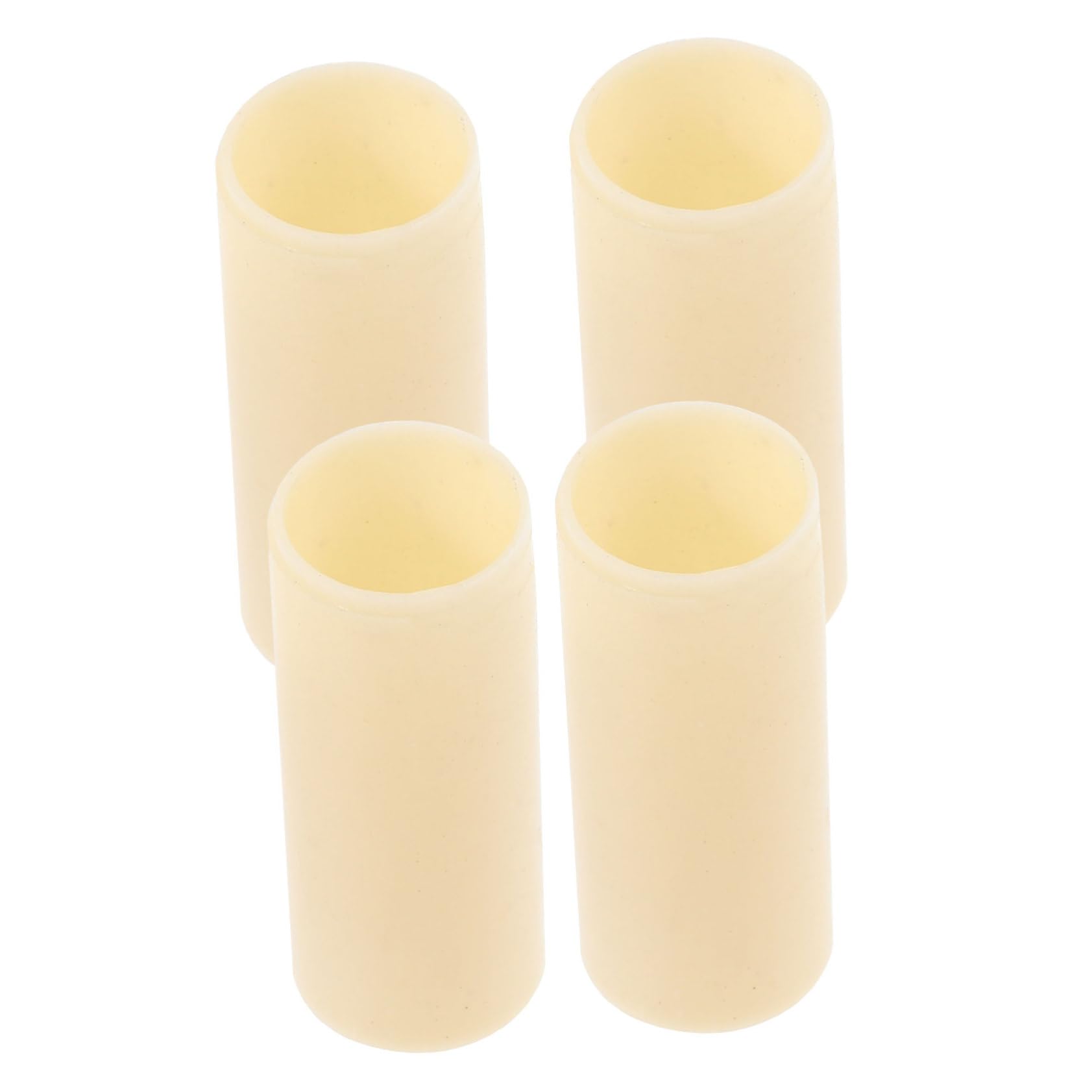 DRESSOOS 4pcs Trailer Spring Bushing Equalizer Replacement Trailer Leaf Spring Bushings Leaf Spring Liner for Spring Trailer Replacement Bushing Spring Bushing for Trailer Beige Nylon