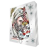 24 STARKE TÜRCHEN: Jeden Tag eine freshe Überraschung; Der Weihnachtskalender enthält die beliebtesten Fisherman's Friend Sorten; Probier' dich durch und lass dich von 5 weiteren starken Türchen überraschen