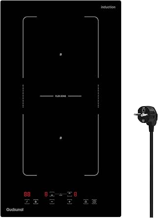 Gudsunal Induktionskochfeld 2-Zonen - 3600W Mit Boost-Funktion & Kindersicherung