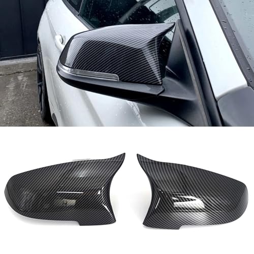 🚕【Veicoli Compatibili】La Coperture per Specchietto Retrovisore di questa vettura è particolarmente compatibile con bmw Serie 1 F20/F21 (2012-2019), Serie 2 F22/F23/F87 (2012-2019), Serie 3 F30/F31/F34 (2011-2019), Serie 4 F32/F33/F36 (2012-2019), i3 I01/I01 LCI. Prima di ordinare, controlla attentamente se il modello della copertura dello specchietto retrovisore originale della tua auto è coerente con il modello corrispondente del nostro prodotto.