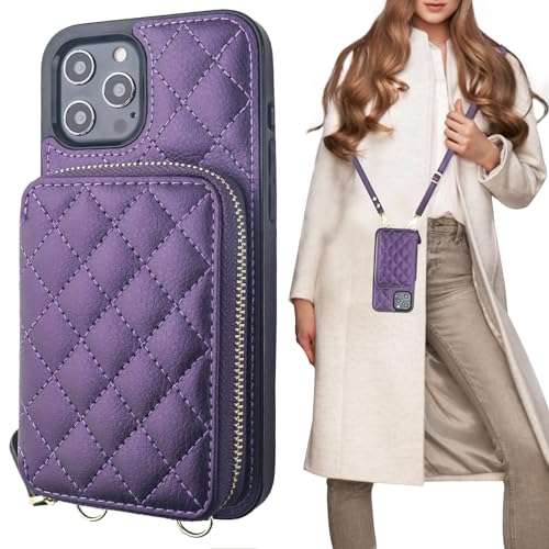 Bocasal iPhone 12 Pro Max crossbody wallet case